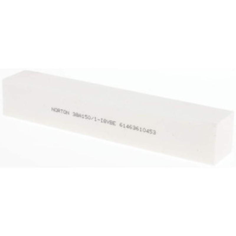 Norton 150 Grit Aluminum Oxide Square Dressing Stick 6 x 1 x 1, Very Fine Grade, Vitrified Bond 61463610453 – 95689139