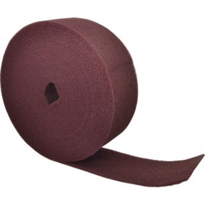 Superior Abrasives 30 ft. Long x 4 Wide Nonwoven Roll Very Fine Grade, Red, Aluminum Oxide 30539 – 00537118