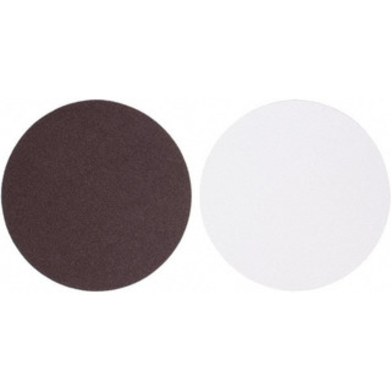 Tru-Maxx 10 Diam, 80 Grit Aluminum Oxide Adhesive PSA Disc Medium Grade, X Weighted Cloth Backing, For Stationary Disc Sanders 7001000-80 – 78281128