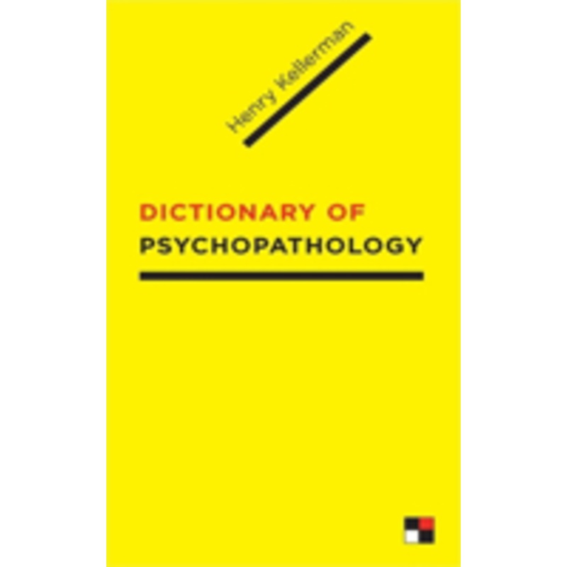 dictionary of psychopathology