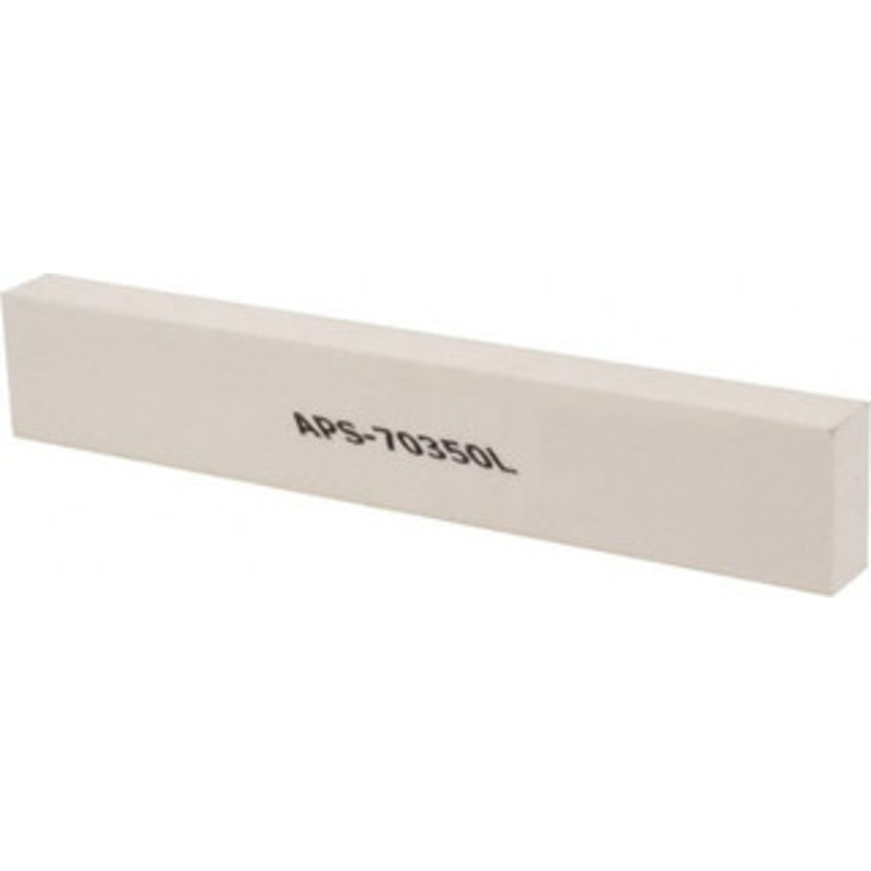 Made in USA 320 Grit Aluminum Oxide Rectangular Polishing Stone Extra Fine Grade, 1 Wide x 6 Long x 1/2 Thick 25800 – 01555895