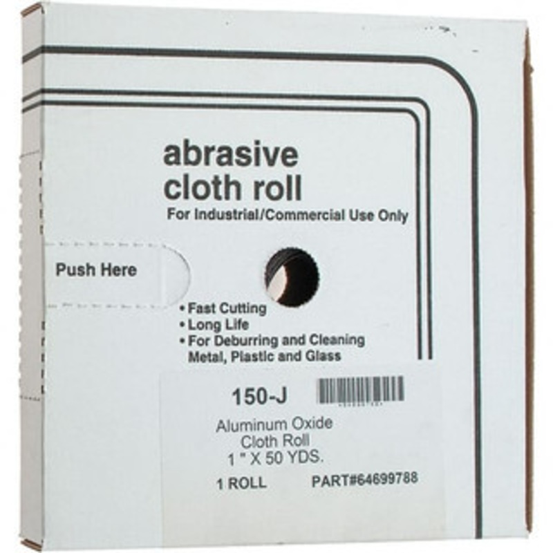 Value Collection 1 x 50 Yd 150 Grit Aluminum Oxide Shop Roll Very Fine Grade 301440 – 64699788