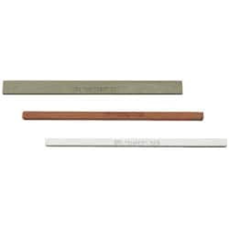 Made in USA 600 Grit Aluminum Oxide Rectangular Polishing Stone Super Fine Grade, 1/2 Wide x 6 Long x 1/8 Thick 81-518-3 – 05943980