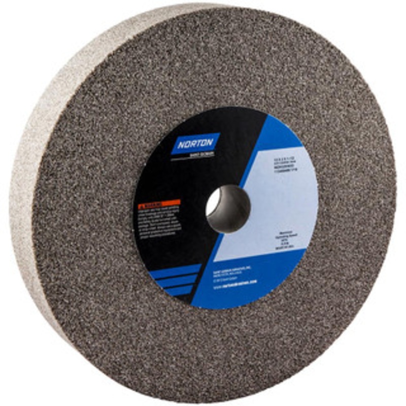 Norton 36 Grit Aluminum Oxide Bench & Pedestal Grinding Wheel 12 Diam x 1-1/2 Hole x 2 Thick, 2070 Max RPM, Very Coarse/Coarse Grade 66253263055 – 75941625