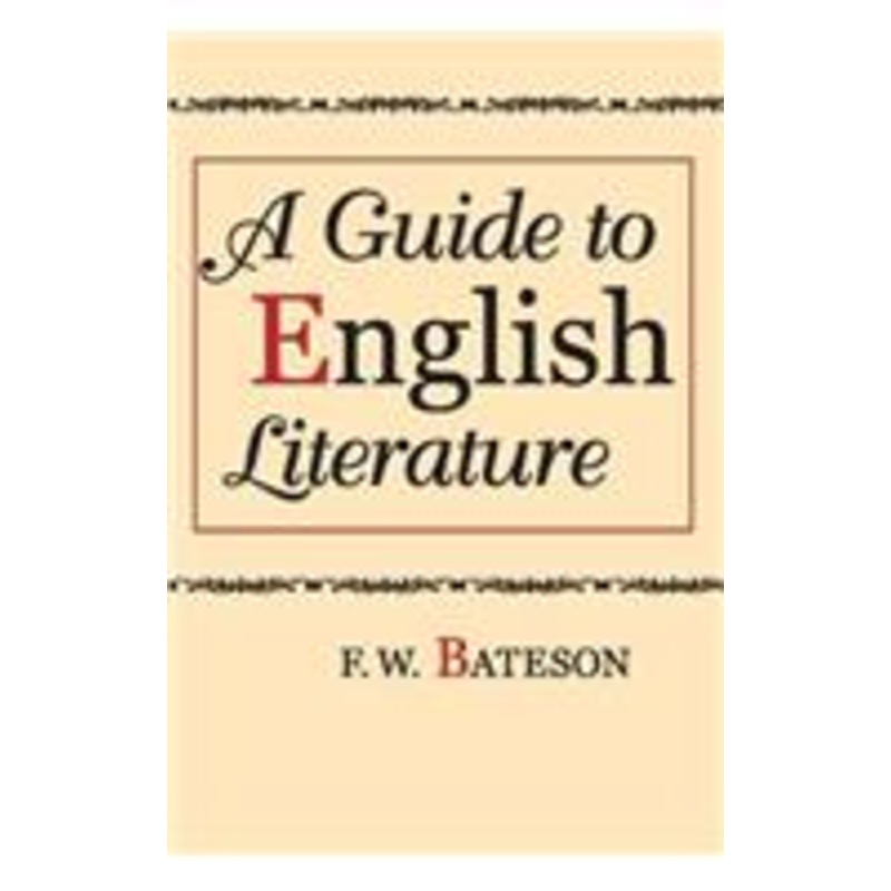 a guide to english literature