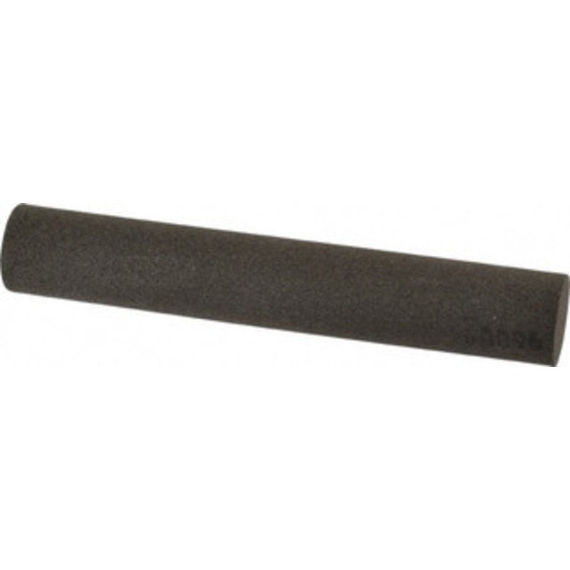 Made in USA 6 Long x 1 Diam x 1 Thick, Aluminum Oxide Sharpening Stone Round, Coarse Grade UC72 – 05111166