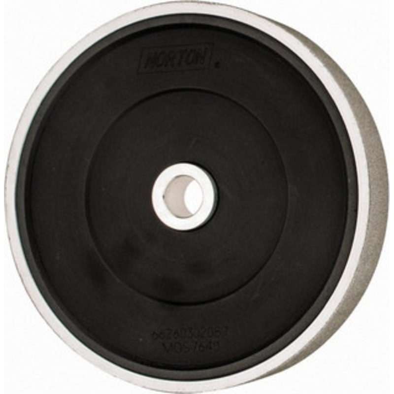 Norton 100 Grit Diamond Bench & Pedestal Grinding Wheel 6 Diam x 1 Hole x 1 Thick, Fine Grade 66260302087 – 07555279