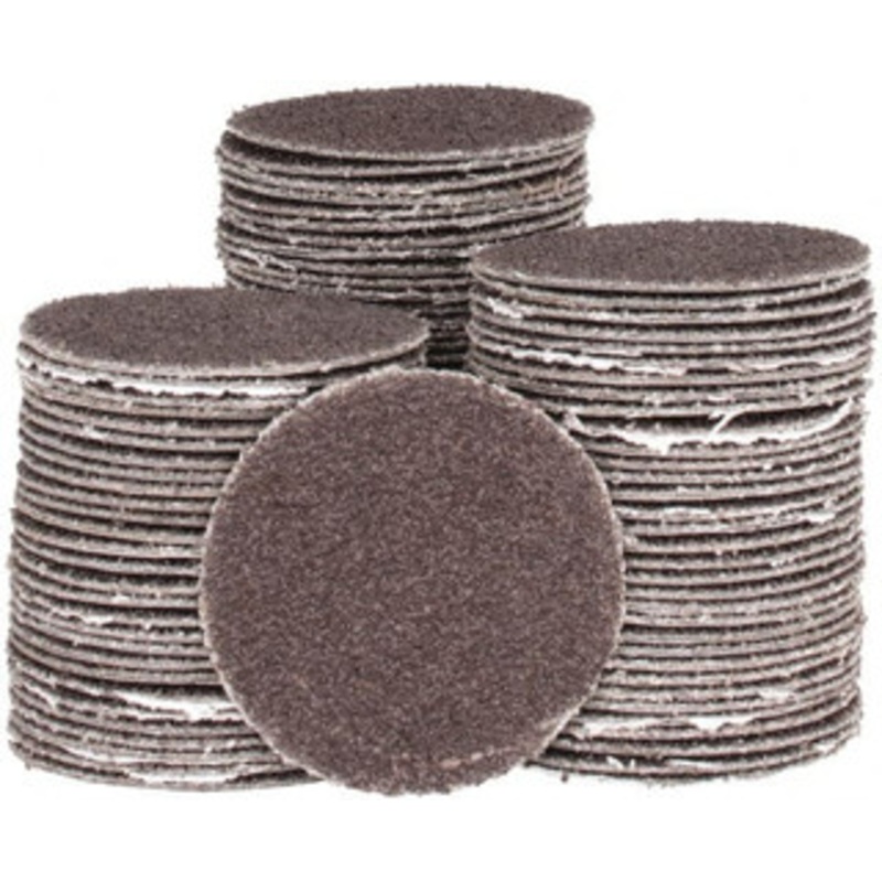 Tru-Maxx 2 Diam, 40 Grit Aluminum Oxide Adhesive PSA Disc Coarse Grade, X Weighted Cloth Backing, For Right Angle/Vertical Shaft Portable Grinders 7000200-40 – 78281367