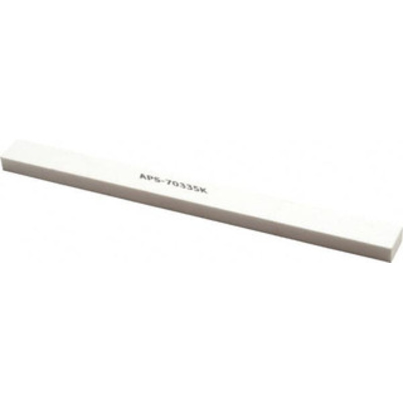 Made in USA 320 Grit Aluminum Oxide Rectangular Polishing Stone Extra Fine Grade, 1/2 Wide x 6 Long x 1/4 Thick 25785 – 01555861