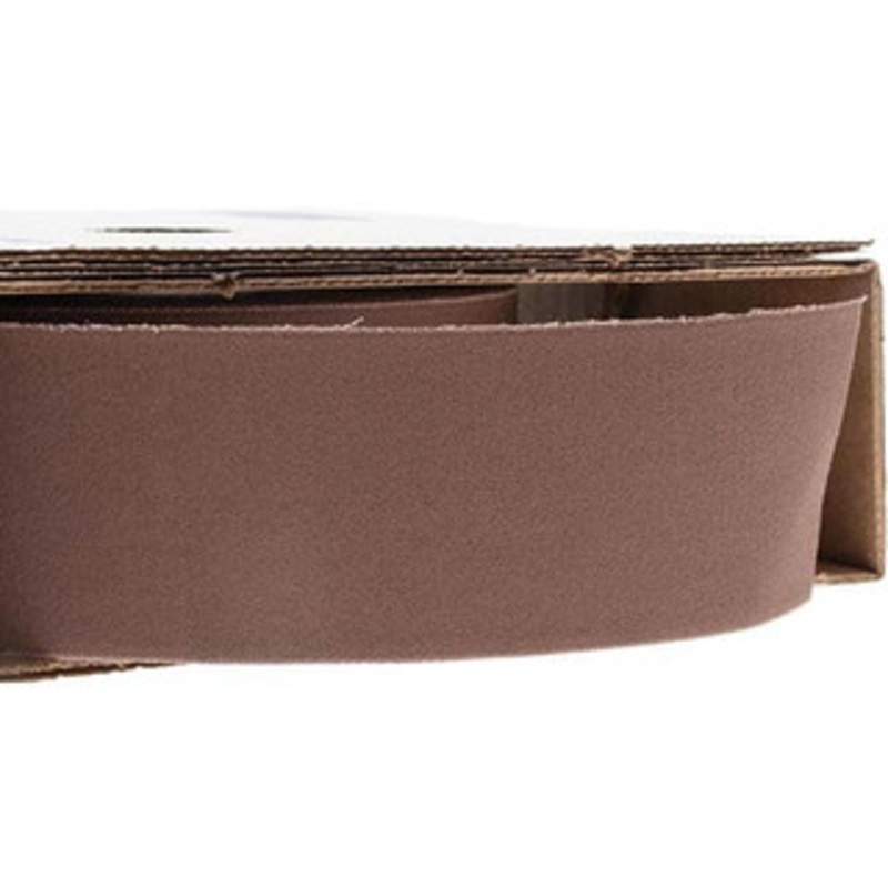 Norton 2 x 50 Yd 400 Grit Aluminum Oxide Shop Roll Extra Fine Grade, J Weighted Cloth Backing 66261126290 – 00404400