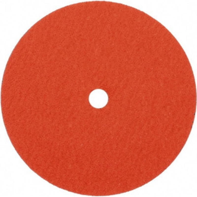 Norton 9-1/8 Diam, 7/8 Hole, 24 Grit Ceramic Fiber Disc Series R980P 69957398015 – 42064352