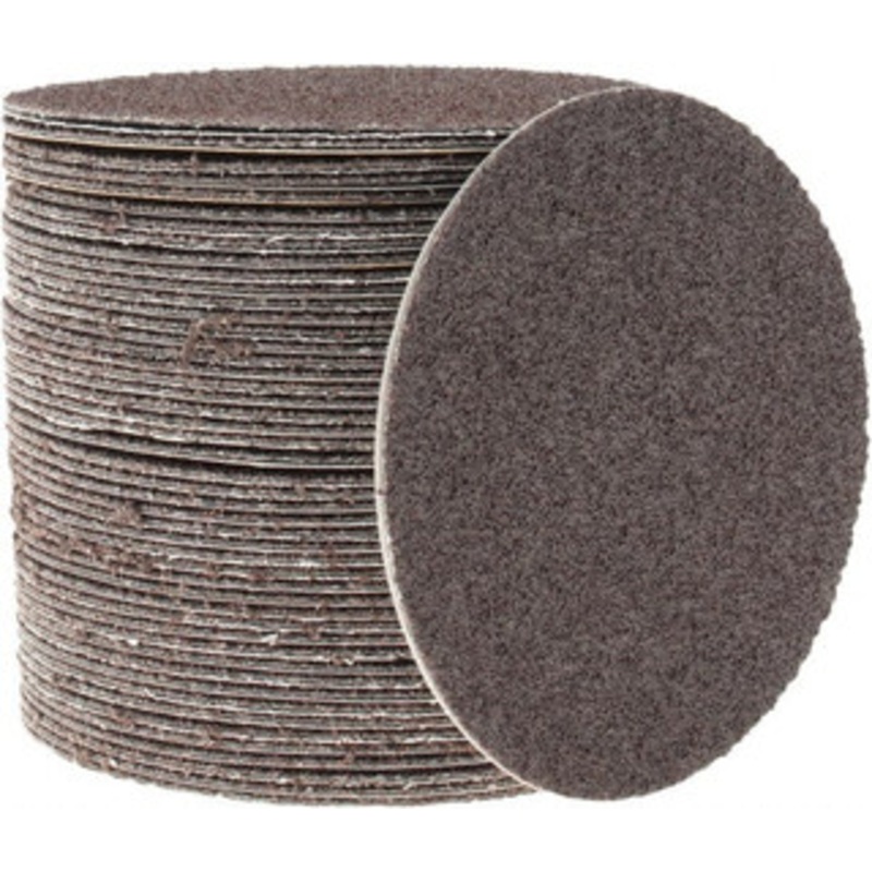 Made in USA 3 Diam, 50 Grit Aluminum Oxide Adhesive PSA Disc Coarse Grade, X Weighted Cloth Backing, For Low Speed Dual-Action Sanders, Random Orbital Sanders 809775-07764 – 05826508