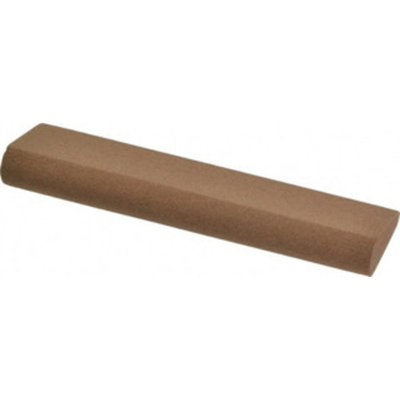 Made in USA 4 Long x 1 Diam x 7/16 Thick, Aluminum Oxide Sharpening Stone Round, Medium Grade U187A – 05111240