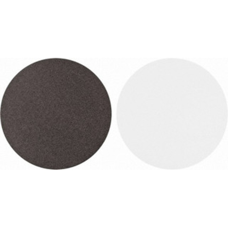 Tru-Maxx 15 Diam, 100 Grit Aluminum Oxide Adhesive PSA Disc Fine Grade, X Weighted Cloth Backing, For Stationary Disc Sanders 7001500-100 – 78280955