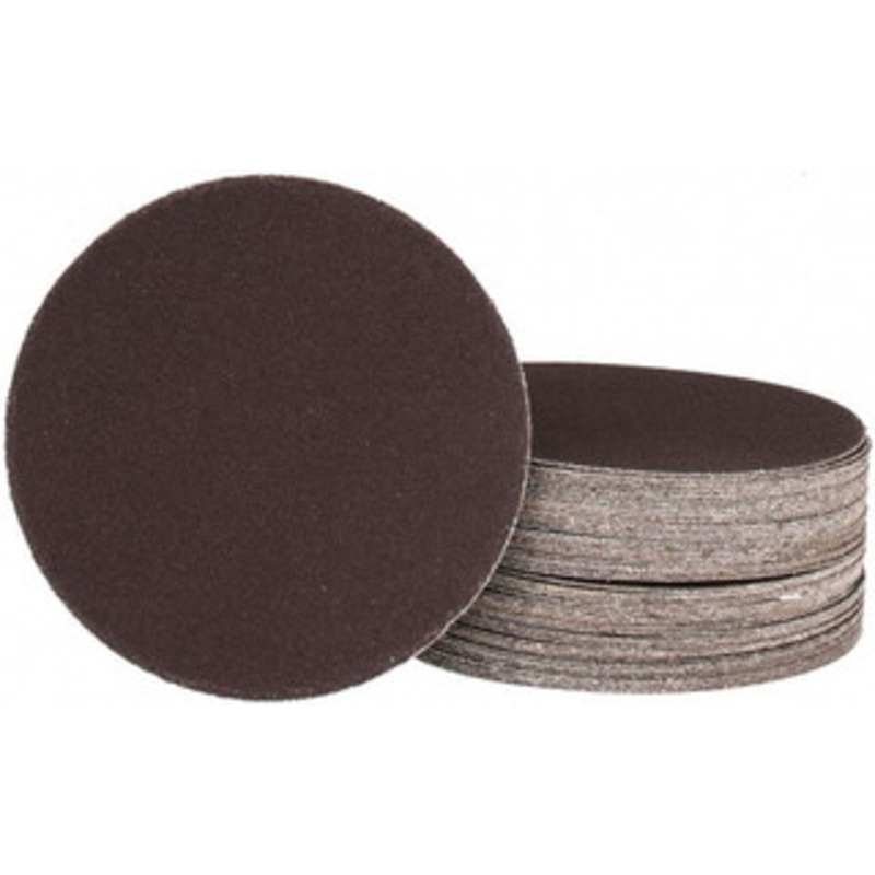 Tru-Maxx 5 Diam, 240 Grit Aluminum Oxide Adhesive PSA Disc Very Fine Grade, X Weighted Cloth Backing, For Dual-Action/Orbital Sanders, Right Angle/Vertical Shaft Portable Grinders 7000500-240 – 78280757