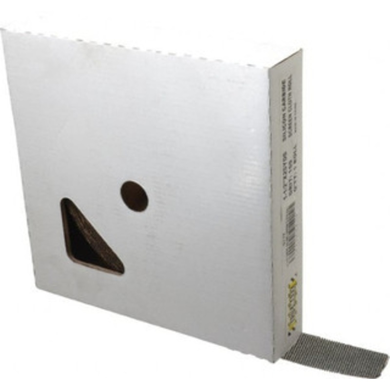 Tru-Maxx 1-1/2 x 25 Yd 150 Grit Silicon Carbide Shop Roll Fine Grade, Screen Roll Backing 5112 – 41904871