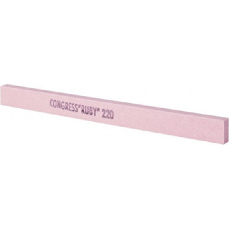 Made in USA 220 Grit Aluminum Oxide Rectangular Polishing Stone Very Fine Grade, 1/2 Wide x 6 Long x 1/4 Thick RU22012146 – 05942958