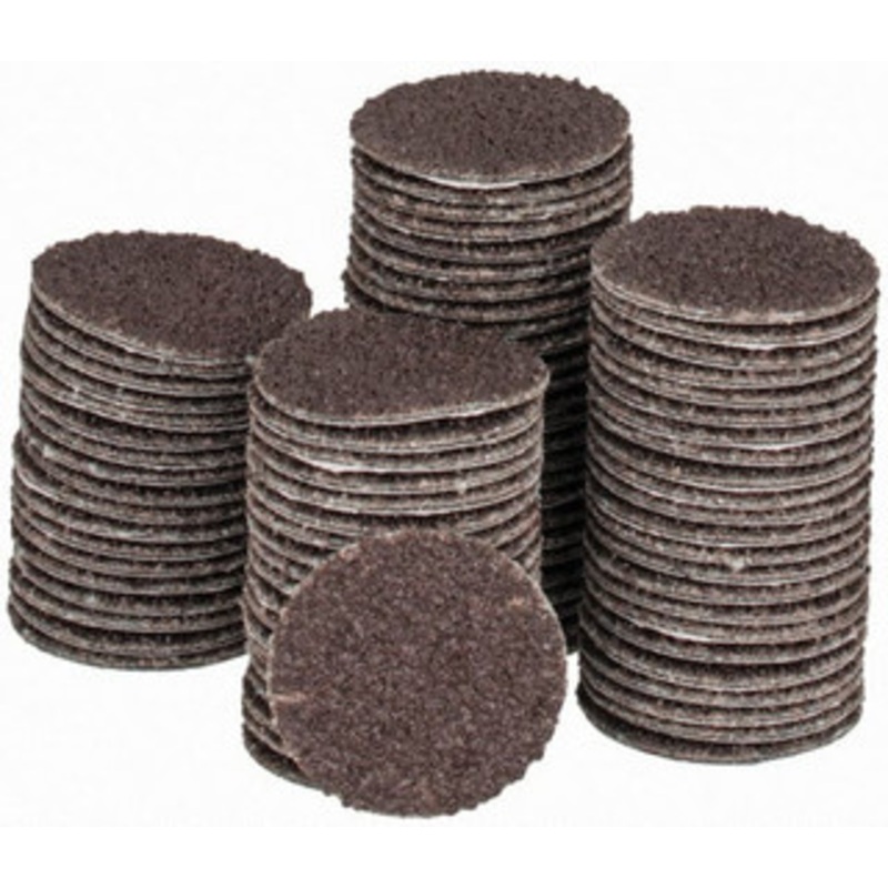 Tru-Maxx 3/4 Diam, 50 Grit Aluminum Oxide Adhesive PSA Disc Coarse Grade, X Weighted Cloth Backing, For Right Angle/Vertical Shaft Portable Grinders 7000075-50 – 78280450