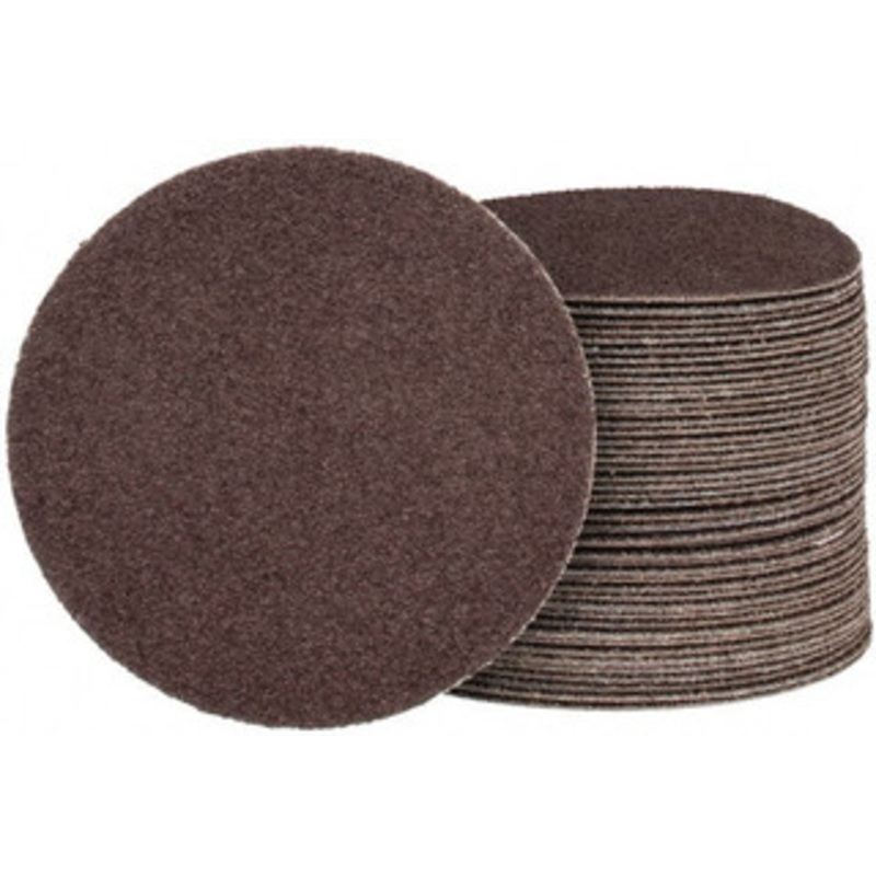 Tru-Maxx 4 Diam, 60 Grit Aluminum Oxide Adhesive PSA Disc Medium Grade, X Weighted Cloth Backing, For Right Angle/Vertical Shaft Portable Grinders 7000400-60 – 78280781