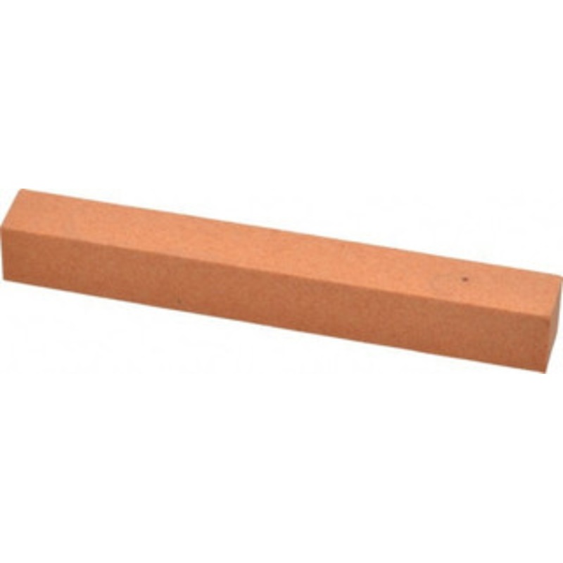 Made in USA 4 Long x 1/2 Wide x 1/2 Thick, Aluminum Oxide Sharpening Stone Square, Fine Grade UF8 – 05110127