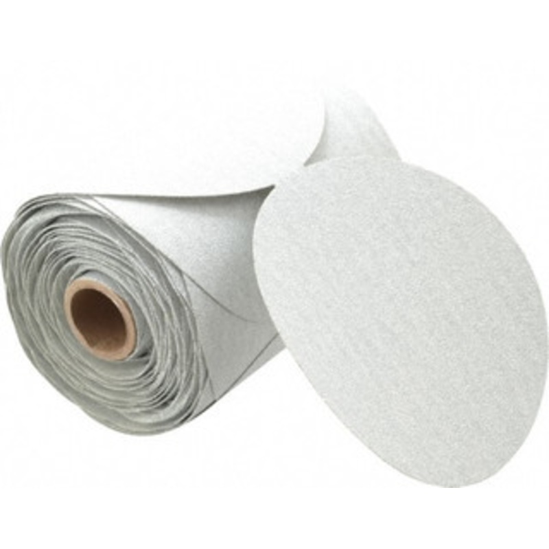 Made in USA 5 Diam, 100 Grit Silicon Carbide Adhesive PSA Disc Fine Grade, B Weighted Paper Backing, For Low Speed Dual-Action Sanders, Random Orbital Sanders 809775-57605 – 05841028