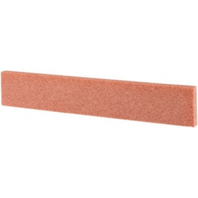 Tru-Maxx 100 Grit Aluminum Oxide Rectangular Roughing Stone Fine Grade, 1 Wide x 6 Long x 1/4 Thick 05095013M – 44300986