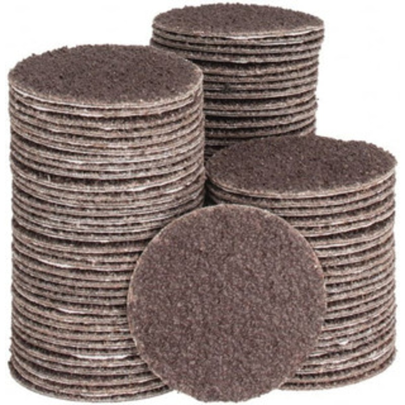 Tru-Maxx 1-1/2 Diam, 40 Grit Aluminum Oxide Adhesive PSA Disc Coarse Grade, X Weighted Cloth Backing, For Right Angle/Vertical Shaft Portable Grinders 7000150-40 – 78281441