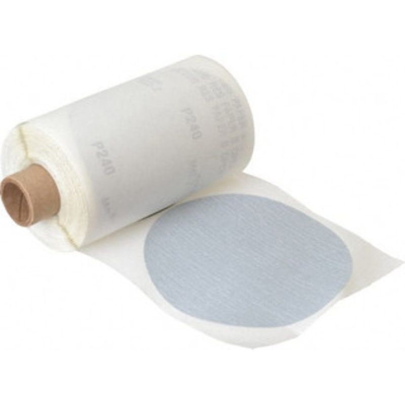 Made in USA 5 Diam, 240 Grit Silicon Carbide Adhesive PSA Disc Very Fine Grade, B Weighted Paper Backing, For Low Speed Dual-Action Sanders, Random Orbital Sanders 809775-58430 – 05832423
