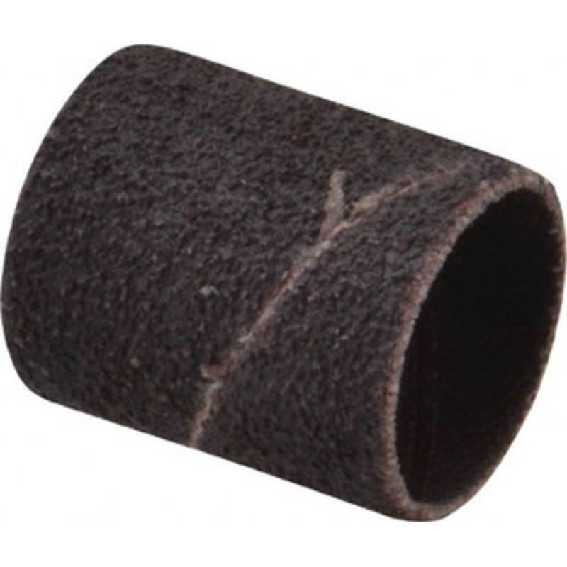 Made in USA 50 Grit Aluminum Oxide Coated Spiral Band 3/4 Diam x 1 Wide, Coarse Grade 01-0796-00 – 00463315