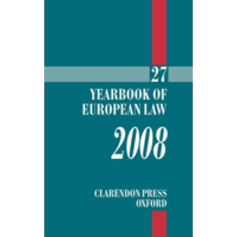 yearbook of european law 2008: volume 27