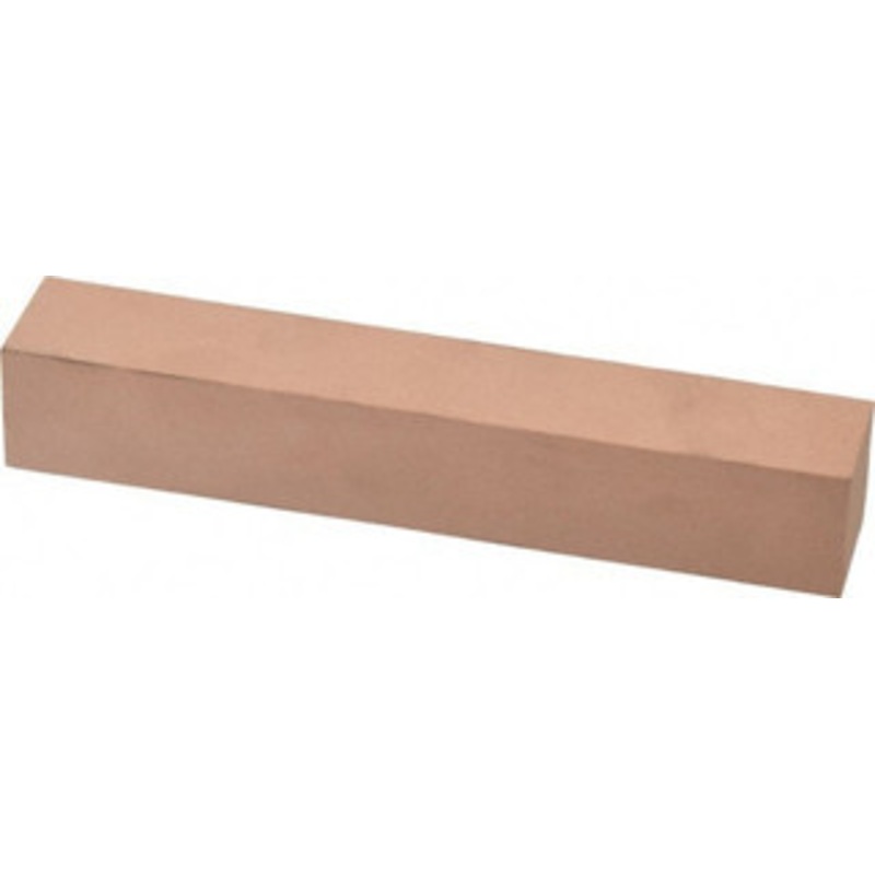 Made in USA 320 Grit Aluminum Oxide Square Polishing Stone Extra Fine Grade, 1 Wide x 6 Long x 1 Thick 425-6306 – 05094610