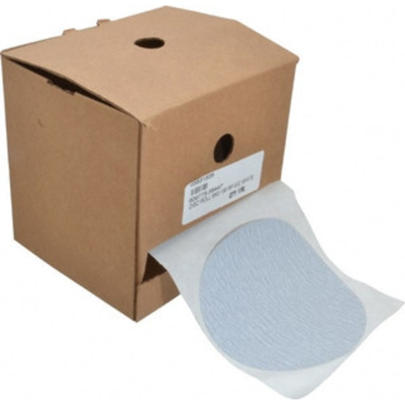 Made in USA 6 Diam, 150 Grit Silicon Carbide Adhesive PSA Disc Very Fine Grade, B Weighted Paper Backing, For Low Speed Dual-Action Sanders, Random Orbital Sanders 809775-58447 – 05831508