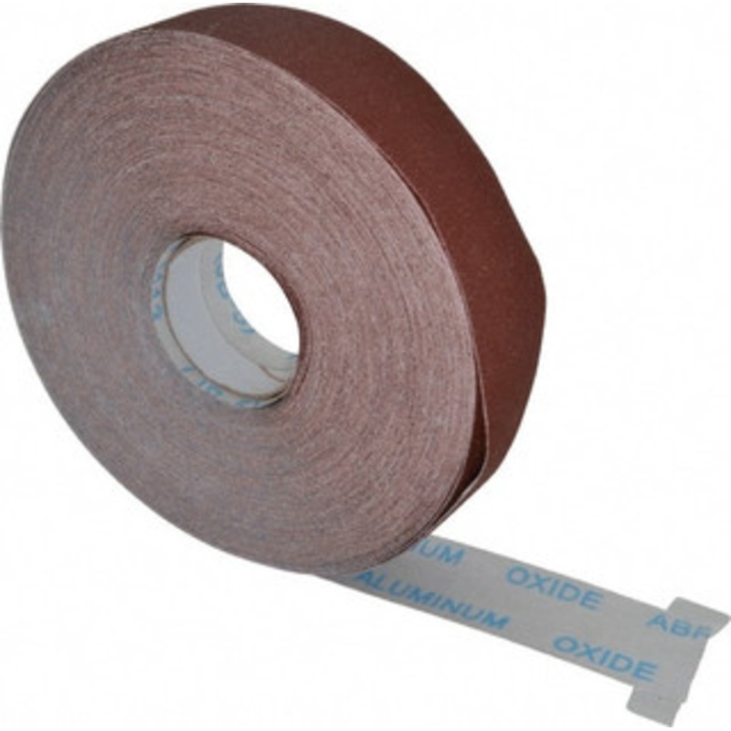 Tru-Maxx 2 x 50 Yd 100 Grit Aluminum Oxide Shop Roll Medium Grade, Cloth Backing 5075 – 41904764
