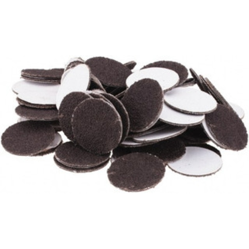 Tru-Maxx 3/4 Diam, 120 Grit Aluminum Oxide Adhesive PSA Disc Fine Grade, X Weighted Cloth Backing, For Right Angle/Vertical Shaft Portable Grinders 7000075-120 – 44299055