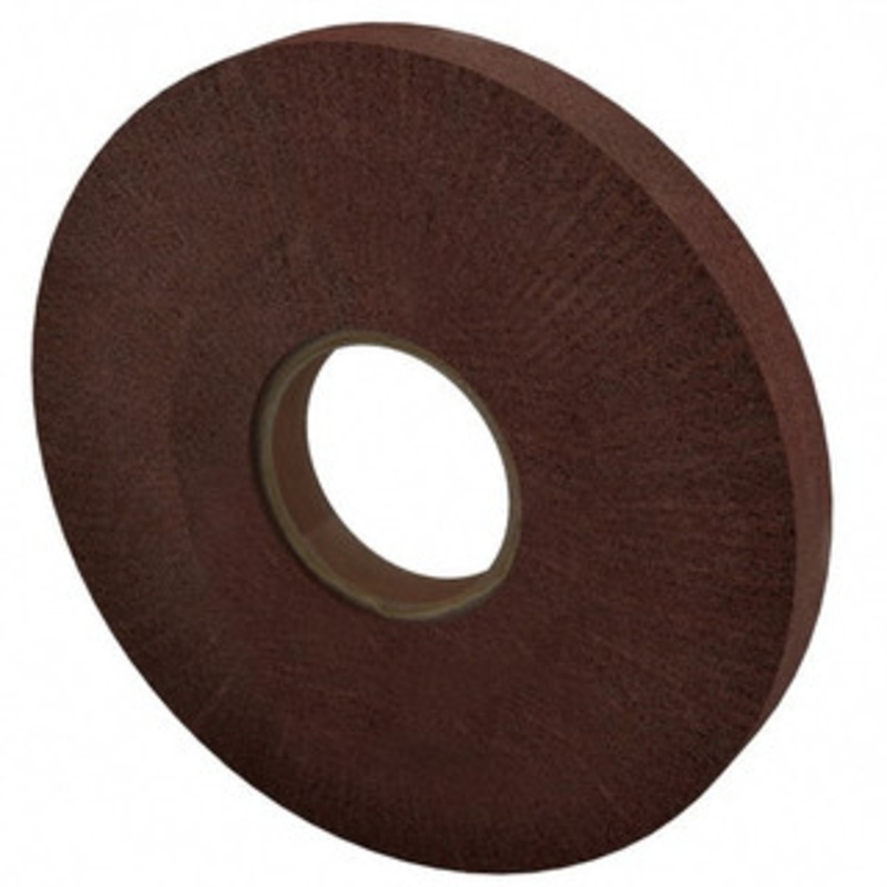 Made in USA 8 x 1 220 Grit Aluminum Oxide Unmounted Flap Wheel Nonwoven, Very Fine Grade, 3 Center Hole, 3,200 Max RPM 8X1X3 FLAP 7A V – 00537357