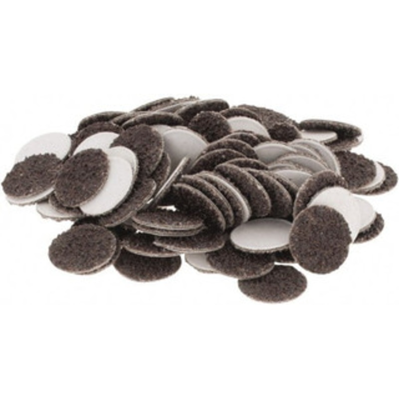 Tru-Maxx 1/2 Diam, 40 Grit Aluminum Oxide Adhesive PSA Disc Coarse Grade, X Weighted Cloth Backing, For Right Angle/Vertical Shaft Portable Grinders 7000050-24 – 78280542
