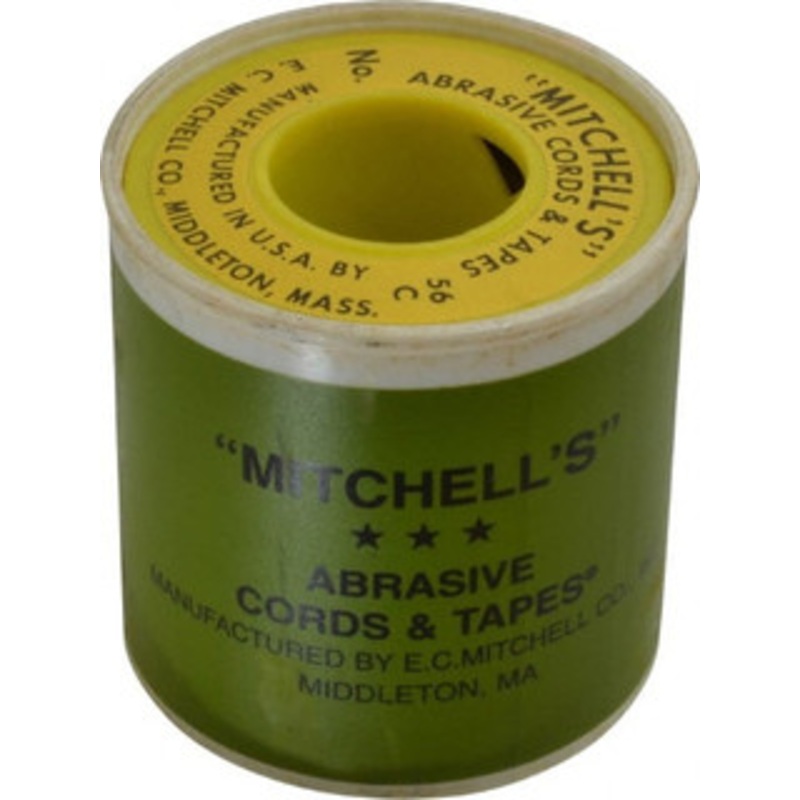 Made in USA 3/32 Wide, 180 Grit Crocus Abrasive Tape 50 ft. Long, Very Fine Grade 56C-TAPE – 05819305