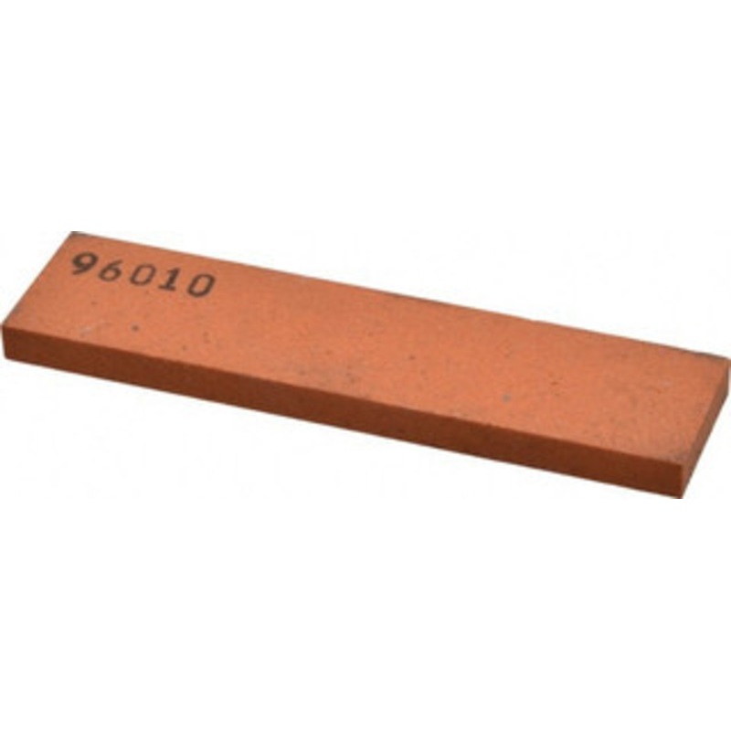 Made in USA 4 Long x 1 Wide x 1/4 Thick, Aluminum Oxide Sharpening Stone Rectangle, Fine Grade U145A – 05108600