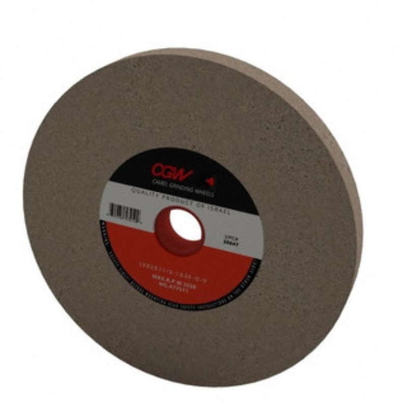 CGW Abrasives 36 Grit Aluminum Oxide Bench & Pedestal Grinding Wheel 12 Diam x 1-1/2 Hole x 2 Thick, 2220 Max RPM, O Hardness, Very Coarse Grade , Vitrified Bond 38047 – 01155555