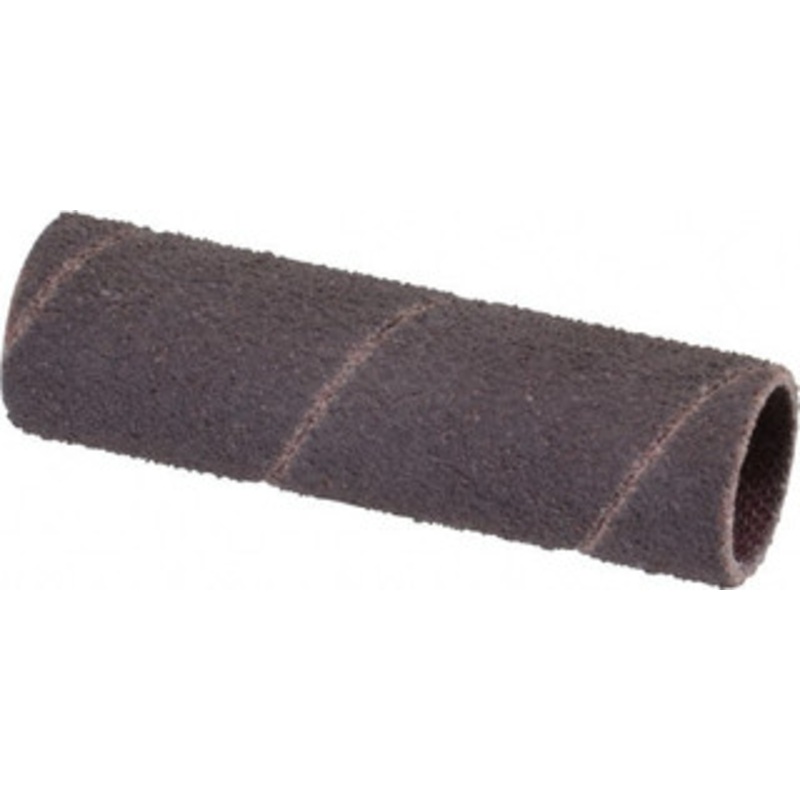 Made in USA 80 Grit Aluminum Oxide Coated Spiral Band 1/2 Diam x 2 Wide, Medium Grade 01-1056-00 – 00493585