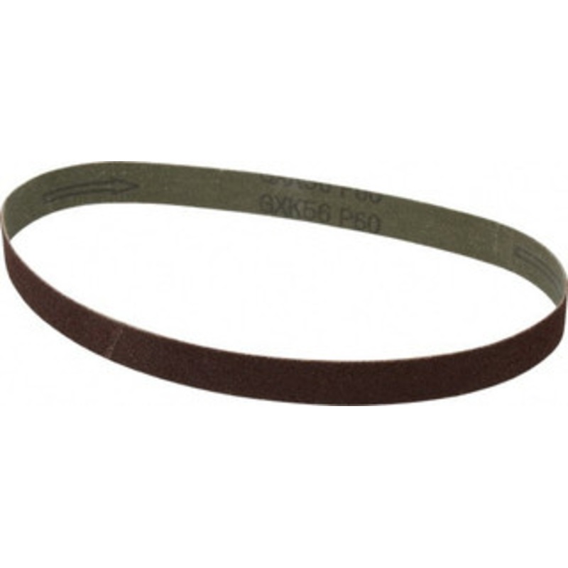 Tru-Maxx 3/4 Wide x 20-1/2 OAL, 60 Grit, Aluminum Oxide Abrasive Belt Aluminum Oxide, Medium, Coated 7080 – 85574275