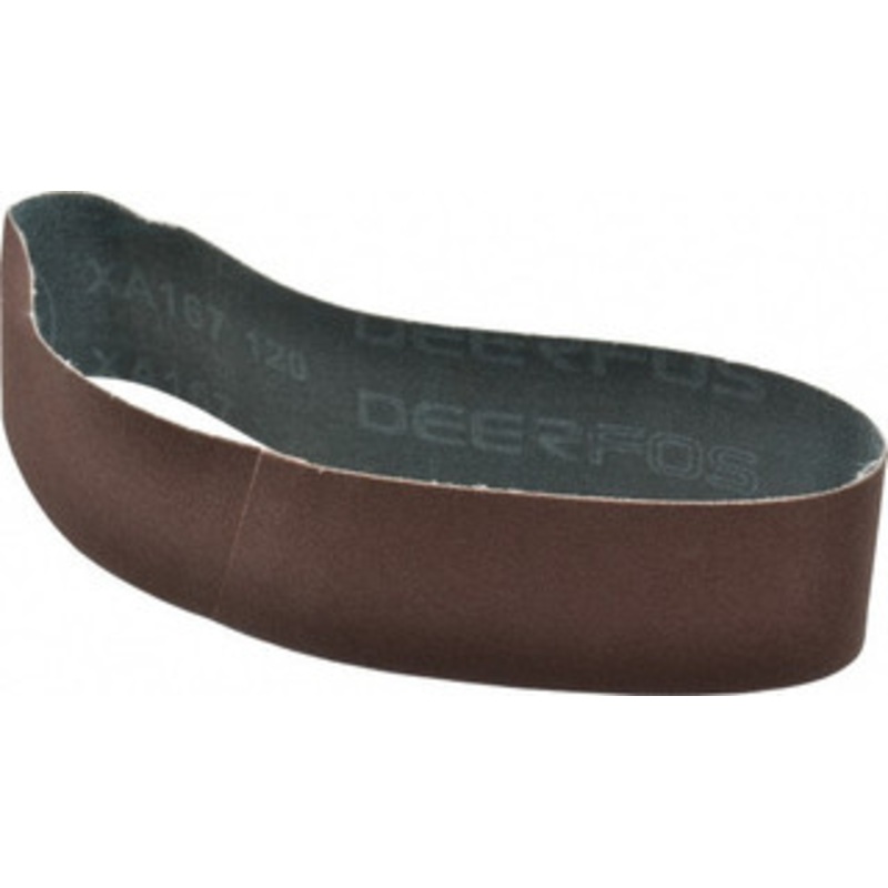 Made in USA 2 Wide x 18-15/16 OAL, 120 Grit, Aluminum Oxide Abrasive Belt Aluminum Oxide, Fine, Coated 85146892 – 85146892