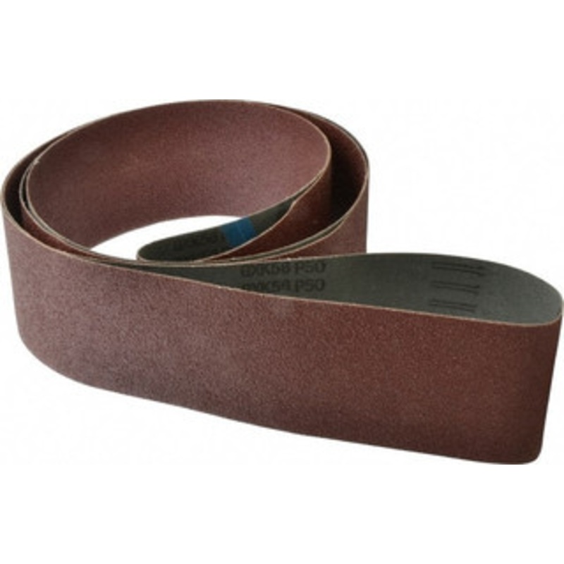 Tru-Maxx 4 Wide x 132 OAL, 50 Grit, Aluminum Oxide Abrasive Belt Aluminum Oxide, Coarse, Coated 7304 – 05210059