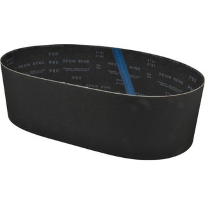 Made in USA 6 Wide x 48 OAL, 80 Grit, Silicon Carbide Abrasive Belt Silicon Carbide, Medium, Coated, X/Y Weighted Cloth Backing, Wet/Dry, Series S181 801034-49669 – 63176853