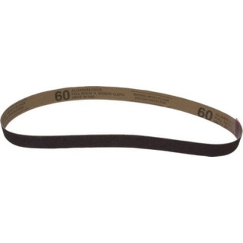 Tru-Maxx 1 Wide x 30 OAL, 60 Grit, Aluminum Oxide Abrasive Belt Aluminum Oxide, Medium, Coated 7103 – 85574515