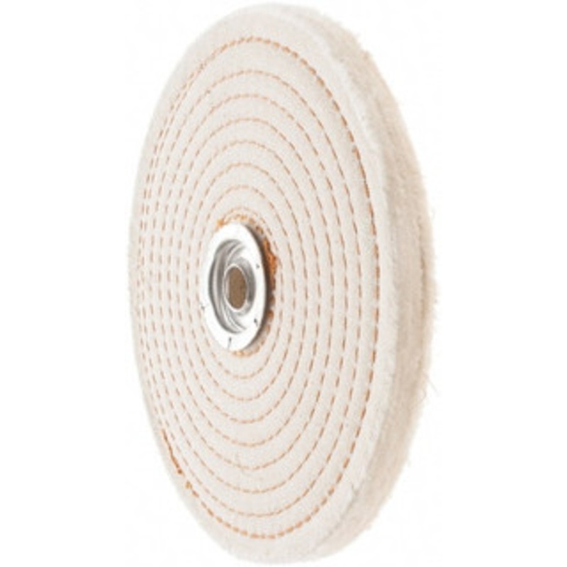 Value Collection 6 Diam x 1/2 Thick Unmounted Buffing Wheel 50 Ply, Polishing, 1 Arbor Hole, Hard Density 753592509 – 66999319