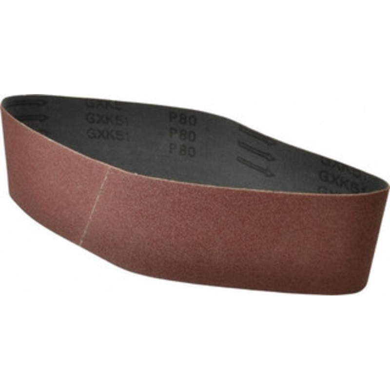 Tru-Maxx 3 Wide x 24 OAL, 80 Grit, Aluminum Oxide Abrasive Belt Aluminum Oxide, Medium, Coated 7224 – 85575801