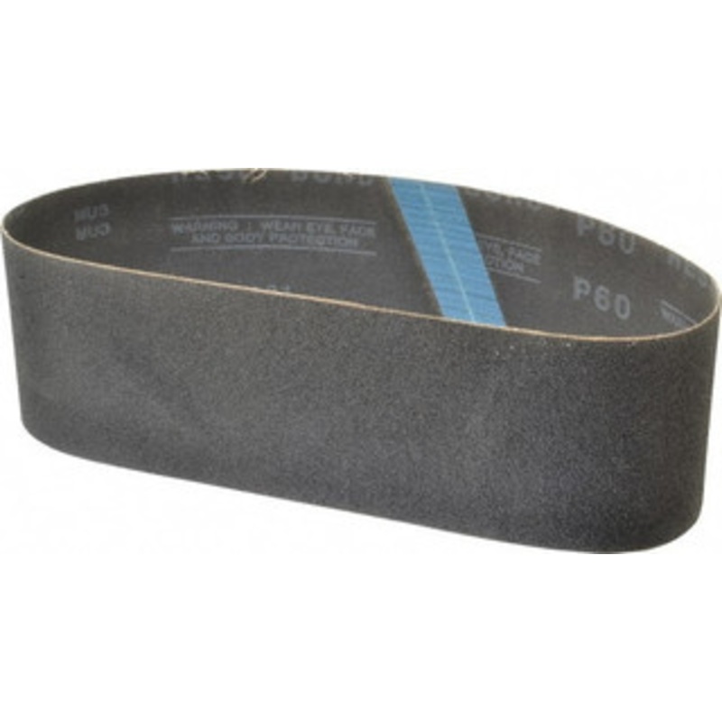 Made in USA 3 Wide x 24 OAL, 60 Grit, Silicon Carbide Abrasive Belt Silicon Carbide, Medium, Coated, X/Y Weighted Cloth Backing, Wet/Dry, Series S181 801034-49028 – 63165971