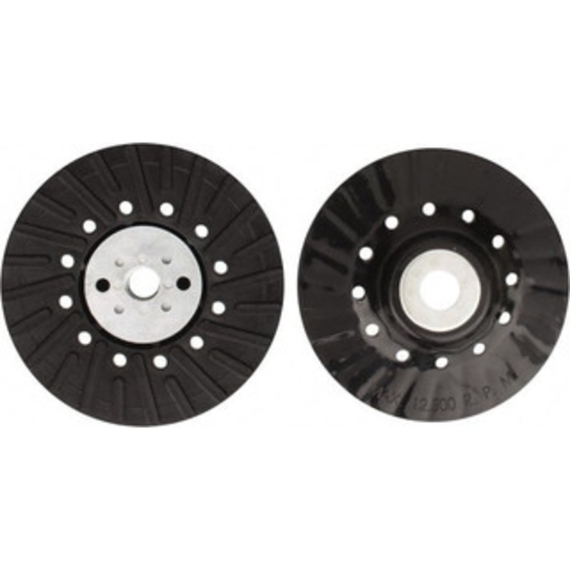 Tru-Maxx 5 Diam Locking Nut Disc Backing Pad Hard Density, 12,500 RPM 3002077 – 50946300