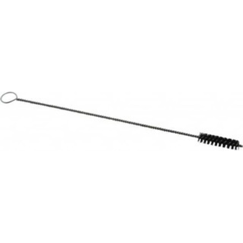 PRO-SOURCE 1-1/2 Long x 5/16 Diam Horsehair Bristle Brush Single Spiral, 9 OAL, 0.004 Filament Diam, 0.096 Shank Diam 06081 – 03717147
